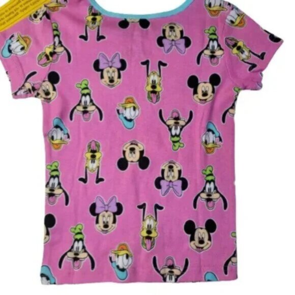 Disney Mickey & Minnie Mouse Pajama Bundle Kids Sleepwear Set Lot 2 Sets - Picture 8 of 15